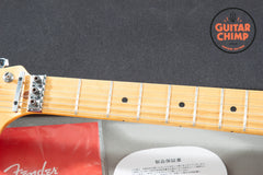 2021 Fender Japan MIJ Michiya Haruhata Stratocaster Trans Pink Flame Top