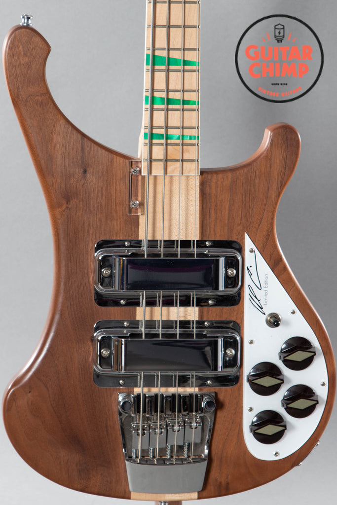 2019 Rickenbacker Limited Edition 4003AC Al Cisneros Signature Walnut Bass