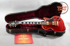 2005 Gibson Custom Shop '57 Les Paul Custom Reissue Faded Cherry OHSC COA