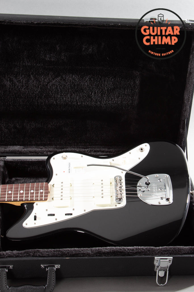 2025 Fender Japan MIJ Heritage 60s Jazzmaster Black Matching Headstock HSC