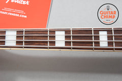 2025 Fender Japan MIJ FSR Traditional Late '60s Jazz Bass Ice Blue Metallic Matching Headstock