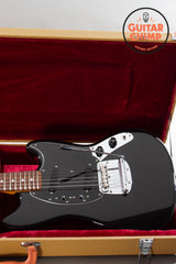2006 Fender Japan CIJ MG69-72 '69 Mustang Black w/ Hard-Shell Case