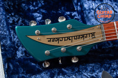 1997 Rickenbacker 325V59 Turquoise Rare Factory Color R Tailpiece OHSC