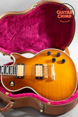 1997 Gibson Les Paul Custom Plus Honeyburst Flame Top Good Wood Era OHSC