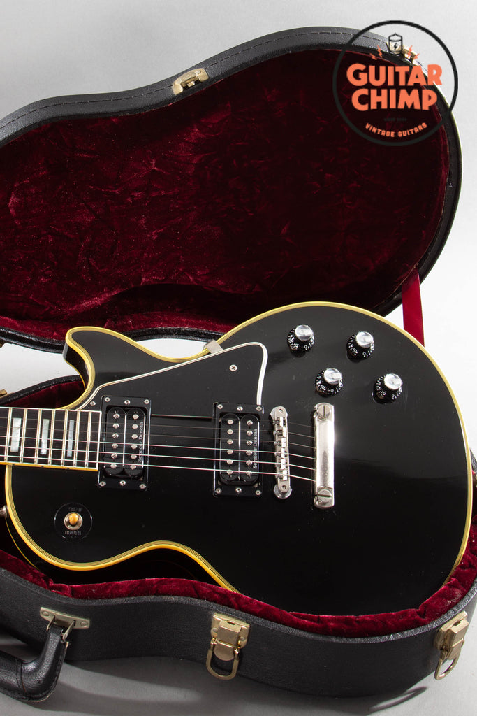 2004 Gibson Custom Shop '68 Les Paul Custom Reissue Black Beauty Ebony OHSC