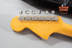 2012 Fender Japan MIJ JG66 '62 Reissue Jaguar 3-Tone Sunburst w/ Gig Bag