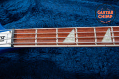 2002 Rickenbacker 4003 Midnight Blue Rare Color Hipshot Bridge OHSC