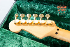 1991 Fender Japan MIJ Pro Feel STR-120SD Floyd Rose Stratocaster Blueberry Sunburst HSC Rare