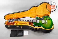 2025 Gibson Custom Shop M2M Les Paul Custom Figured Iguana Burst AAA Flame Long Tenon