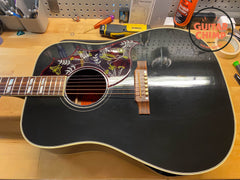 2014 Gibson Custom Shop Hummingbird Ebony Black