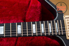 2018 Gibson Lzzy Hale Signature Dark Explorer Ebony Black Gold Hardware w/ OHSC