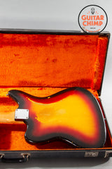 1964 Fender Jaguar 3-Tone Sunburst Brazilian Rosewood Pre-CBS w/ Original Case