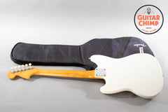2017 Fender Japan MIJ Traditional '60s Mustang Olympic White w/ Gig Bag