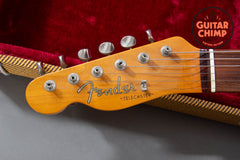 2002 Fender Japan CIJ Left-Handed TL62B-TX ’62 Telecaster Custom Sunburst Texas Specials