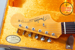 2008 Fender American Vintage ’62 AVRI Jazzmaster 3-Tone Sunburst Nitro w/ OHSC