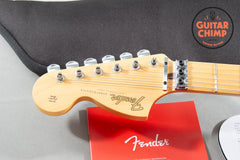 2022 Fender Japan MIJ Michiya Haruhata Stratocaster Trans Pink Flame Maple HSH Gig Bag