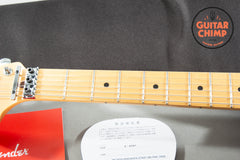 2022 Fender Japan MIJ Michiya Haruhata Stratocaster Trans Pink Flame Maple HSH Gig Bag
