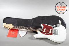 2020 Fender Japan MIJ Traditional '60s Mustang Olympic White w/ Gig Bag