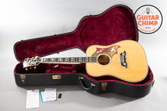 2009 Gibson Custom Shop Doves In Flight Antique Natural LR Baggs HiFi w/ OHSC