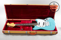 1994 Fender Japan MIJ MG66-66 ’66 Reissue Mustang Daphne Blue w/ Tweed HSC