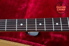 1994 Fender Japan MIJ MG66-66 ’66 Reissue Mustang Daphne Blue w/ Tweed HSC