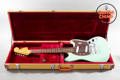 1999 Fender Japan CIJ MG69-65 ’69 Reissue Mustang Sonic Blue w/ Tweed HSC