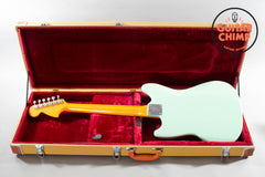 1999 Fender Japan CIJ MG69-65 ’69 Reissue Mustang Sonic Blue w/ Tweed HSC