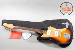 2023 Fender Japan MIJ FSR Traditional II ’60s Jazzmaster 3-Tone Sunburst Gold Anodized w/ Gig Bag
