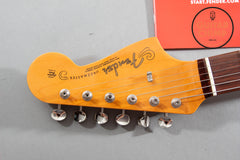 2023 Fender Japan MIJ FSR Traditional II ’60s Jazzmaster 3-Tone Sunburst Gold Anodized w/ Gig Bag