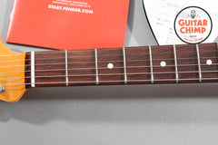 2023 Fender Japan MIJ FSR Traditional II ’60s Jazzmaster 3-Tone Sunburst Gold Anodized w/ Gig Bag