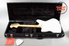 2025 Fender Japan MIJ Traditional ’60s Jaguar White Pearl Matching Headstock Gold Hardware w/ HSC