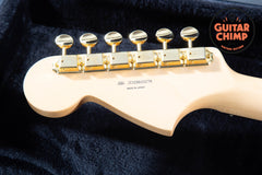 2025 Fender Japan MIJ Traditional ’60s Jaguar White Pearl Matching Headstock Gold Hardware w/ HSC