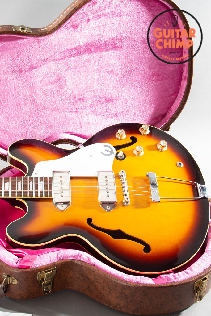 1998 Epiphone USA John Lennon 1965 Casino Limited Edition #1794 of 1965 w/ OHSC + COA