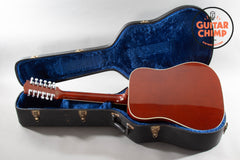 2008 Gibson Custom Shop Hummingbird 12-String Heritage Cherry Sunburst w/ OHSC