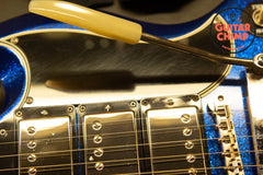 2008 Gibson Custom Shop SG Custom 3-Pickup Blue Sparkle