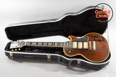 1977 Gibson Les Paul Artisan 3-Pickup Walnut Ebony Hearts & Flowers Vintage w/ HSC