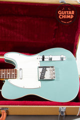 2014 Fender Japan MIJ TL62B ’62 Reissue Telecaster Custom Ocean Turquoise Metallic w/ Tweed HSC