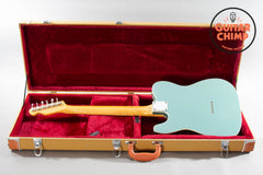 2014 Fender Japan MIJ TL62B ’62 Reissue Telecaster Custom Ocean Turquoise Metallic w/ Tweed HSC