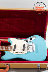 1997 Fender Japan CIJ MG66-66 ’66 Mustang Reissue California Blue w/ Tweed HSC