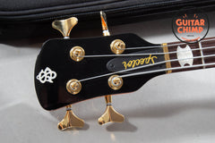 Spector Euro 4LX DW Doug Wimbish Signature Amber Gloss 1.5" Nut w/ Original Gig Bag