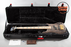 2024 Spector USA NS-2 Super Faded Black Gloss Birdseye Maple 1.5" Nut w/ OHSC