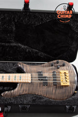 2024 Spector USA NS-2 Super Faded Black Gloss Birdseye Maple 1.5" Nut w/ OHSC