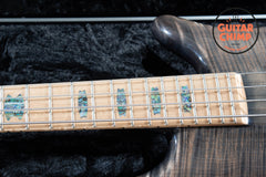 2024 Spector USA NS-2 Super Faded Black Gloss Birdseye Maple 1.5" Nut w/ OHSC