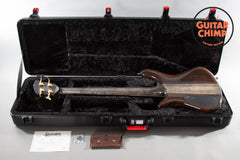 2024 Spector USA NS-2 Super Faded Black Gloss Birdseye Maple 1.5" Nut w/ OHSC