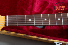 1997 Fender Japan CIJ MG66-66 ’66 Mustang Reissue California Blue w/ Tweed HSC