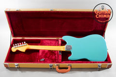 1997 Fender Japan CIJ MG66-66 ’66 Mustang Reissue California Blue w/ Tweed HSC