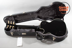 2002 Gibson Les Paul Custom Black Beauty Ebony EMG 81/85 w/ Gibson HSC