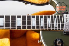 2022 Gibson Custom Shop Les Paul Custom Axcess Floyd Rose Olive Drab w/ OHSC + COA