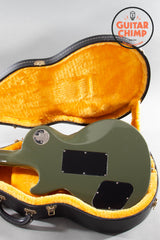 2022 Gibson Custom Shop Les Paul Custom Axcess Floyd Rose Olive Drab w/ OHSC + COA