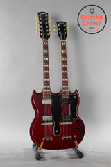 1988 Gibson EDS-1275 Sg Double Neck Electric Guitar Heritage Cherry